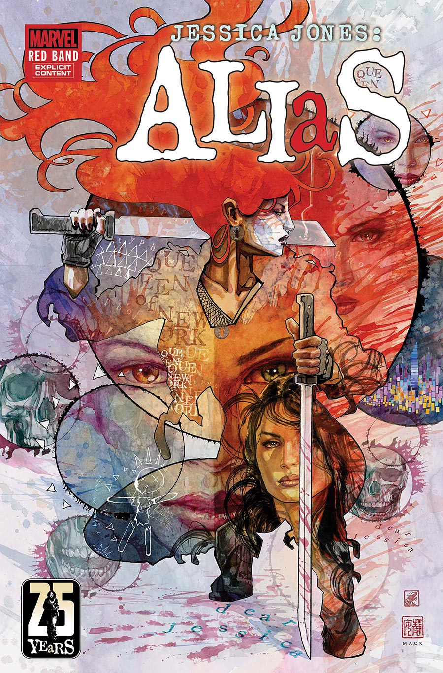 Alias Red Band #4 Cover A Regular David Mack Cover With Polybag