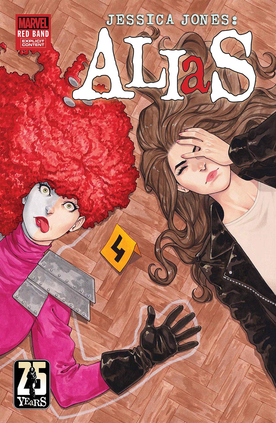 Alias Red Band #4 Cover B Variant Kasia Nie Cover With Polybag