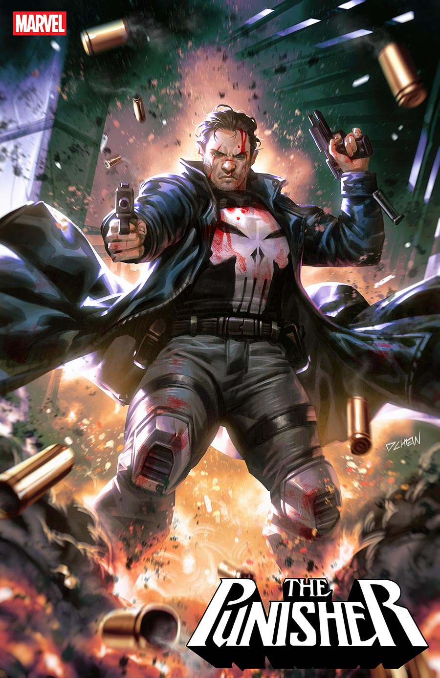 Punisher Vol 14 #5 Cover C Variant Derrick Chew Cover