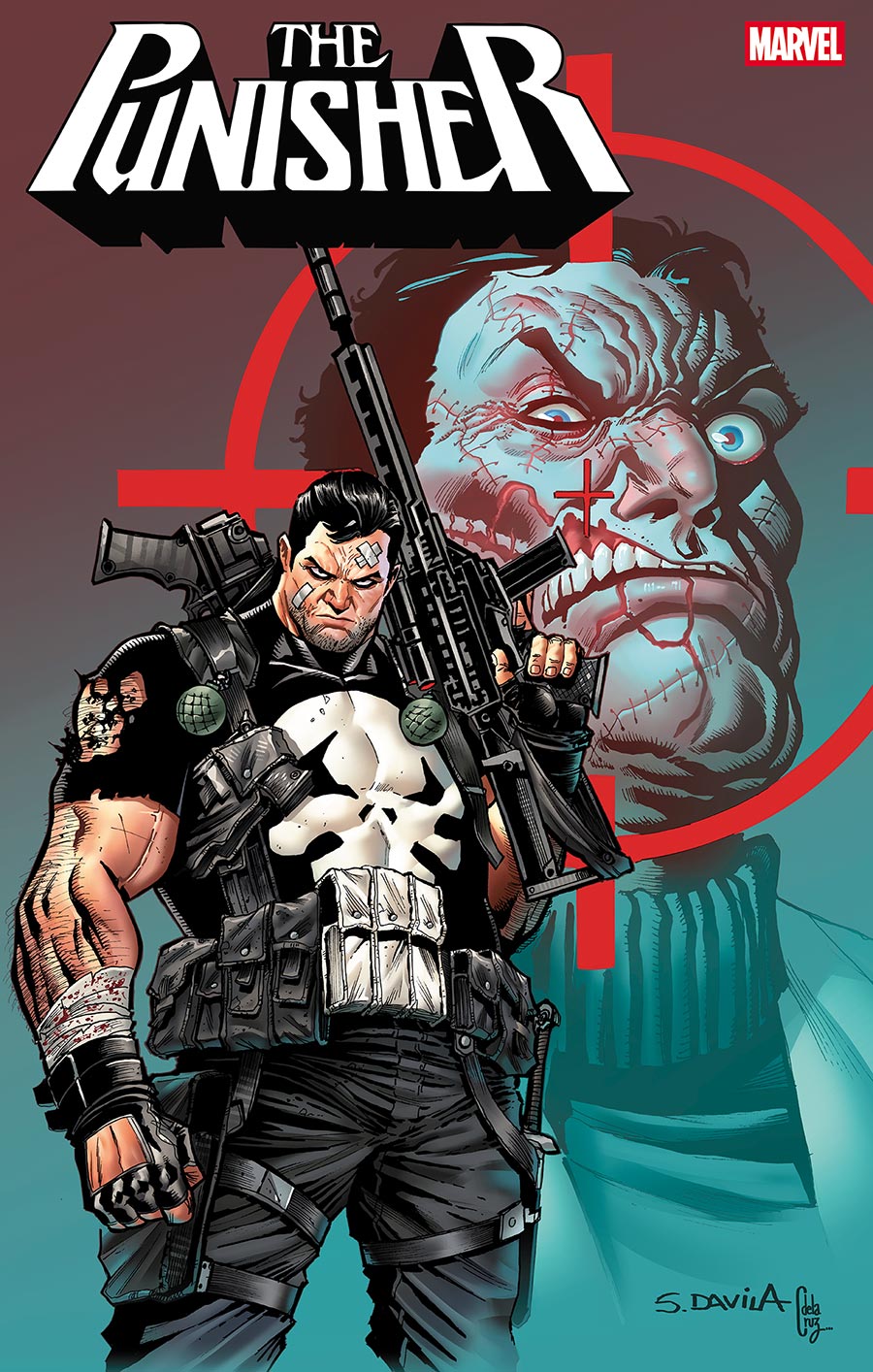 Punisher Vol 14 #5 Cover D Incentive Sergio Davila Variant Cover