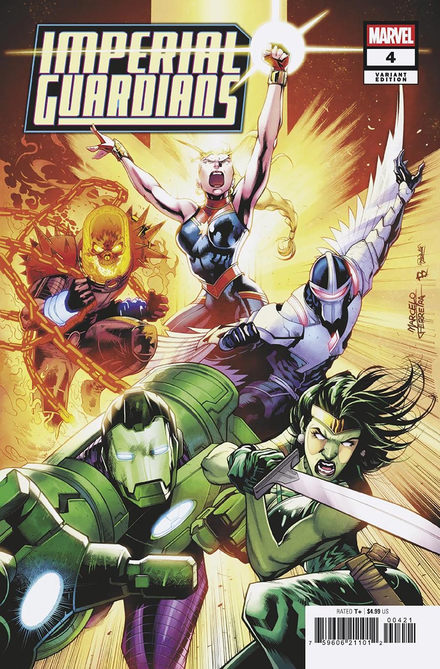 Imperial Guardians #4 Cover B Variant Marcelo Ferreira Cover