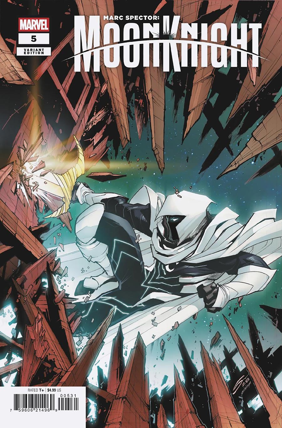 Marc Spector Moon Knight Vol 2 #5 Cover C Variant Gerardo Sandoval Cover