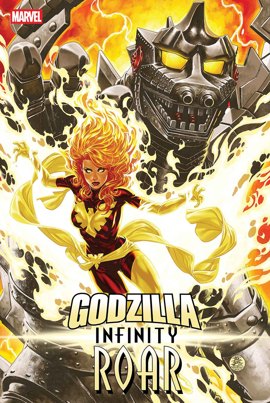 Godzilla Infinity Roar #5 Cover B Variant Mark Brooks Cosmic Cover