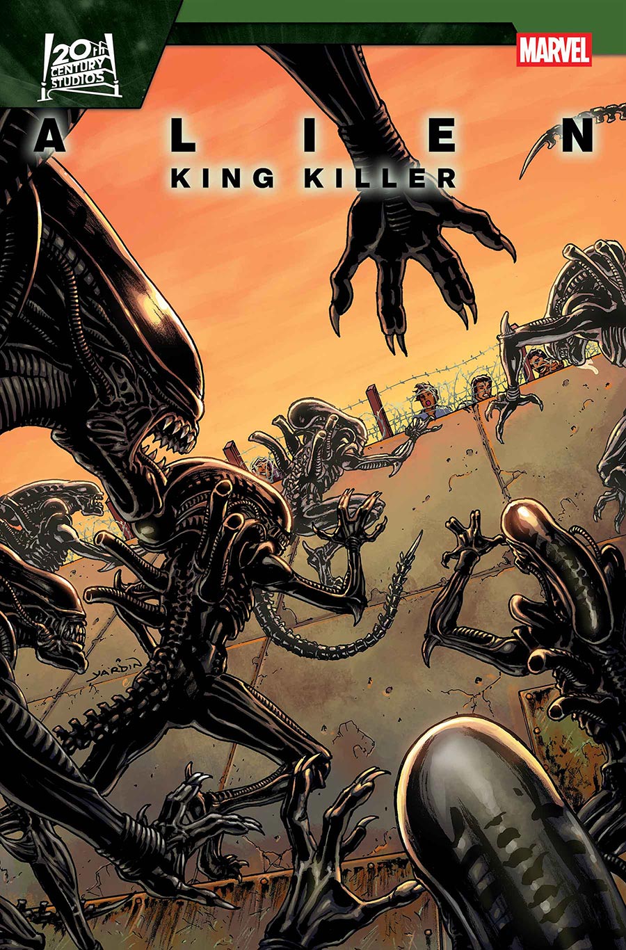 Alien King Killer #3 Cover A Regular David Yardin Cover