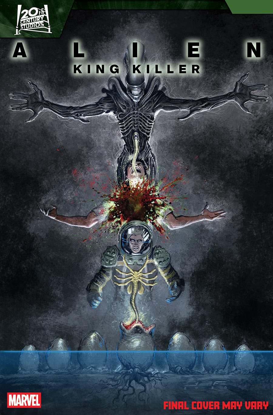 Alien King Killer #3 Cover B Variant Juan Ferreyra Cover