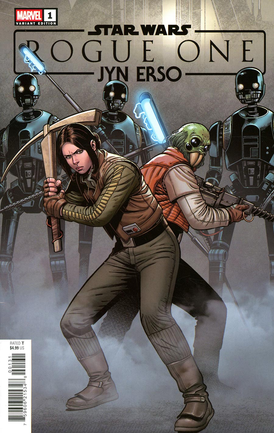 Star Wars Rogue One Jyn Erso #1 (One Shot) Cover C Variant Ramon Rosanas Cover