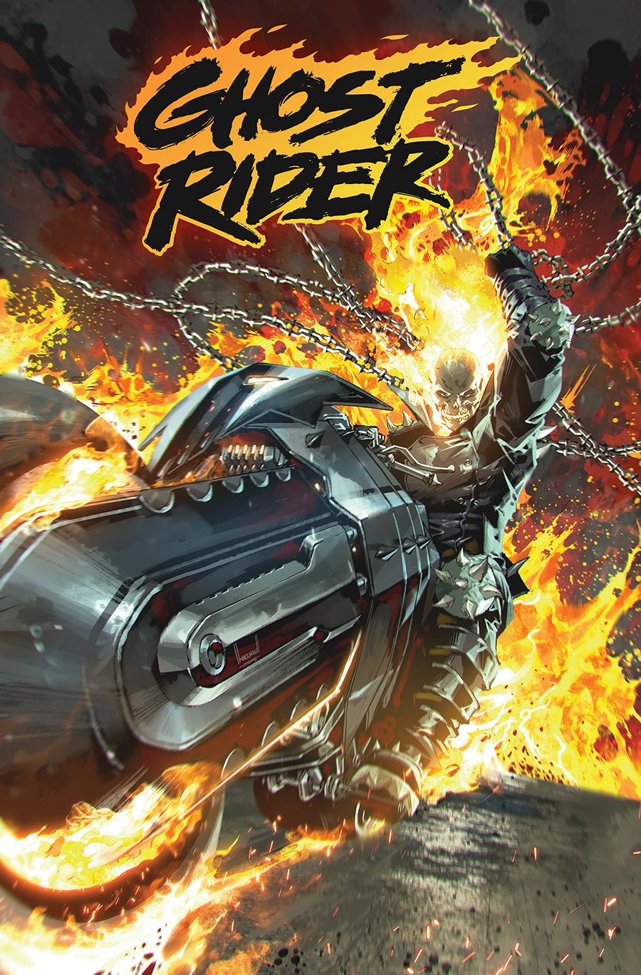 Ghost Rider By Benjamin Percy Omnibus HC Book Market Kael Ngu Cover