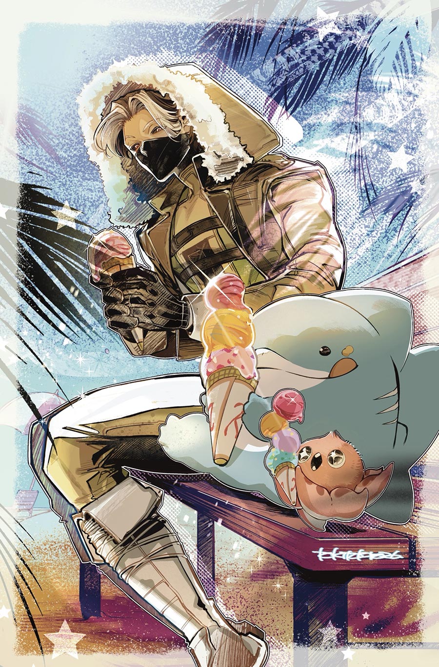Jeff The Land Shark Superstar #1 Cover I Incentive tokitokoro Virgin Cover