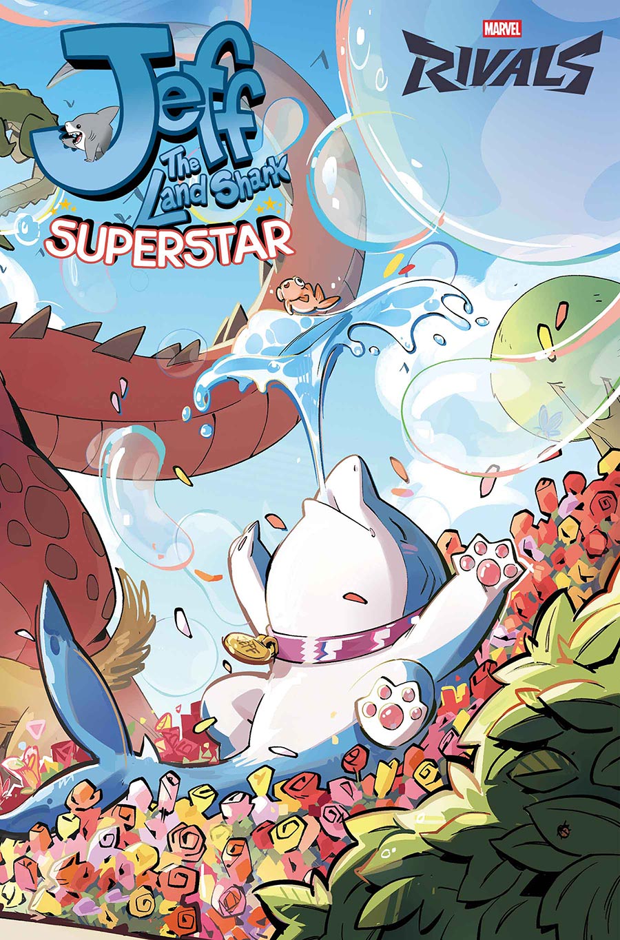 Jeff The Land Shark Superstar #1 Cover B Variant NETEASE Games Marvel Rivals Cover