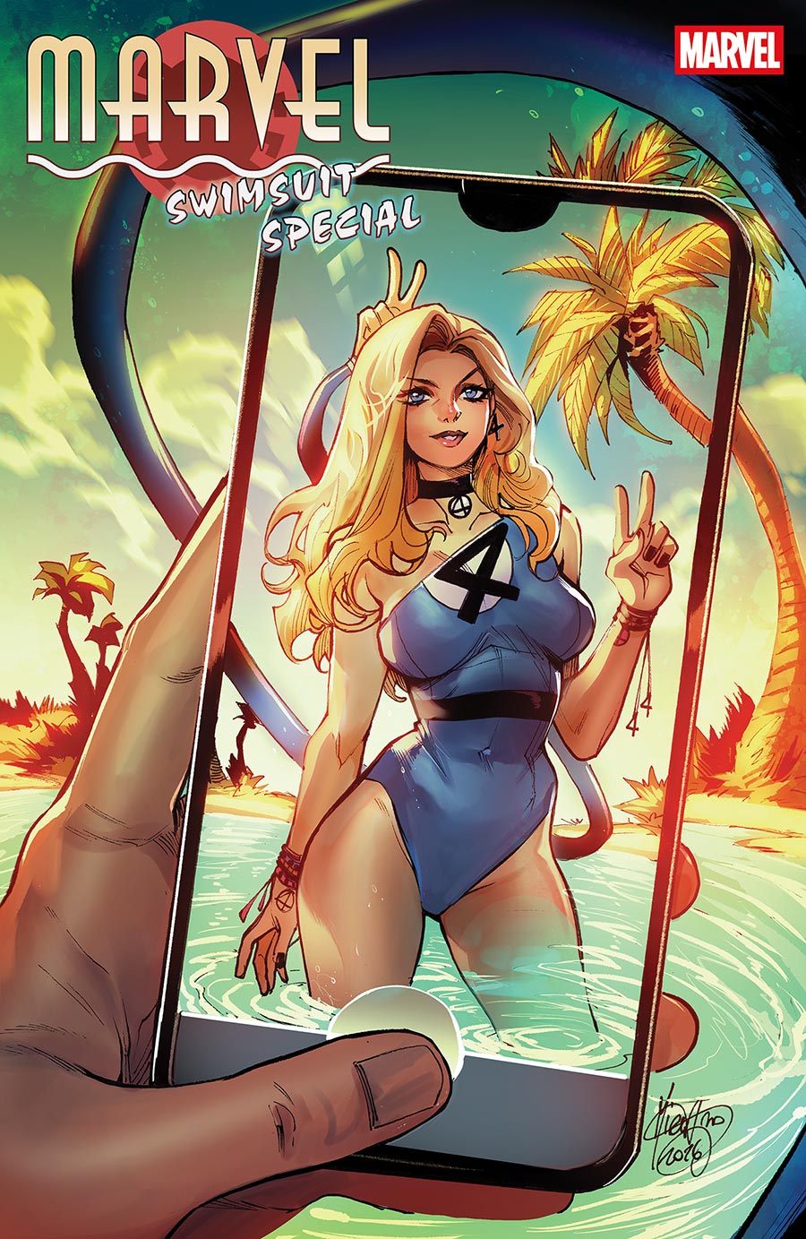 Marvel Swimsuit Special Brand New Beach Day #1 (One Shot) Cover H Incentive Mirka Andolfo Variant Cover
