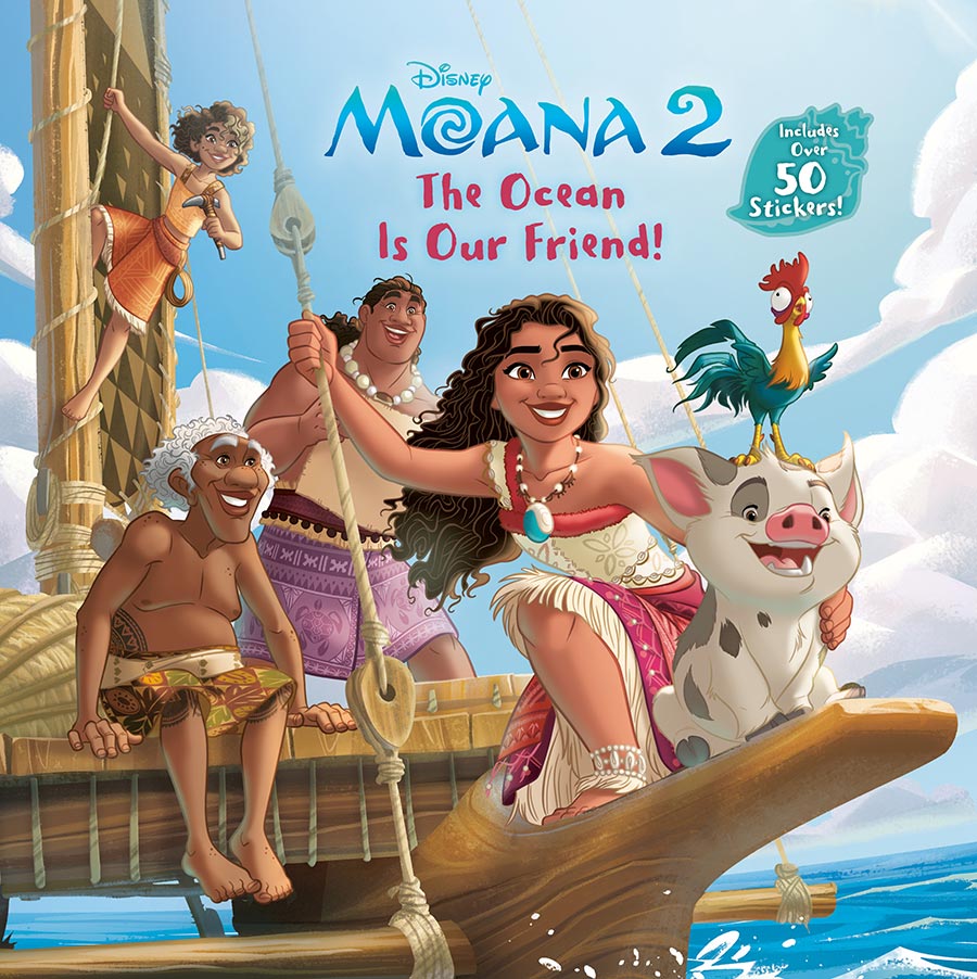 Disney Moana The Ocean Is Our Friend HC