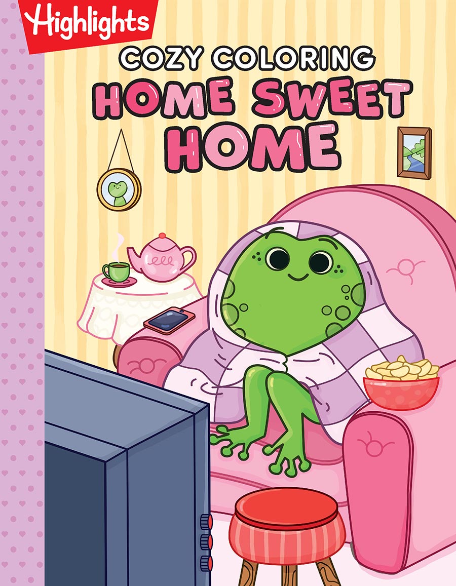Cozy Coloring Home Sweet Home TP