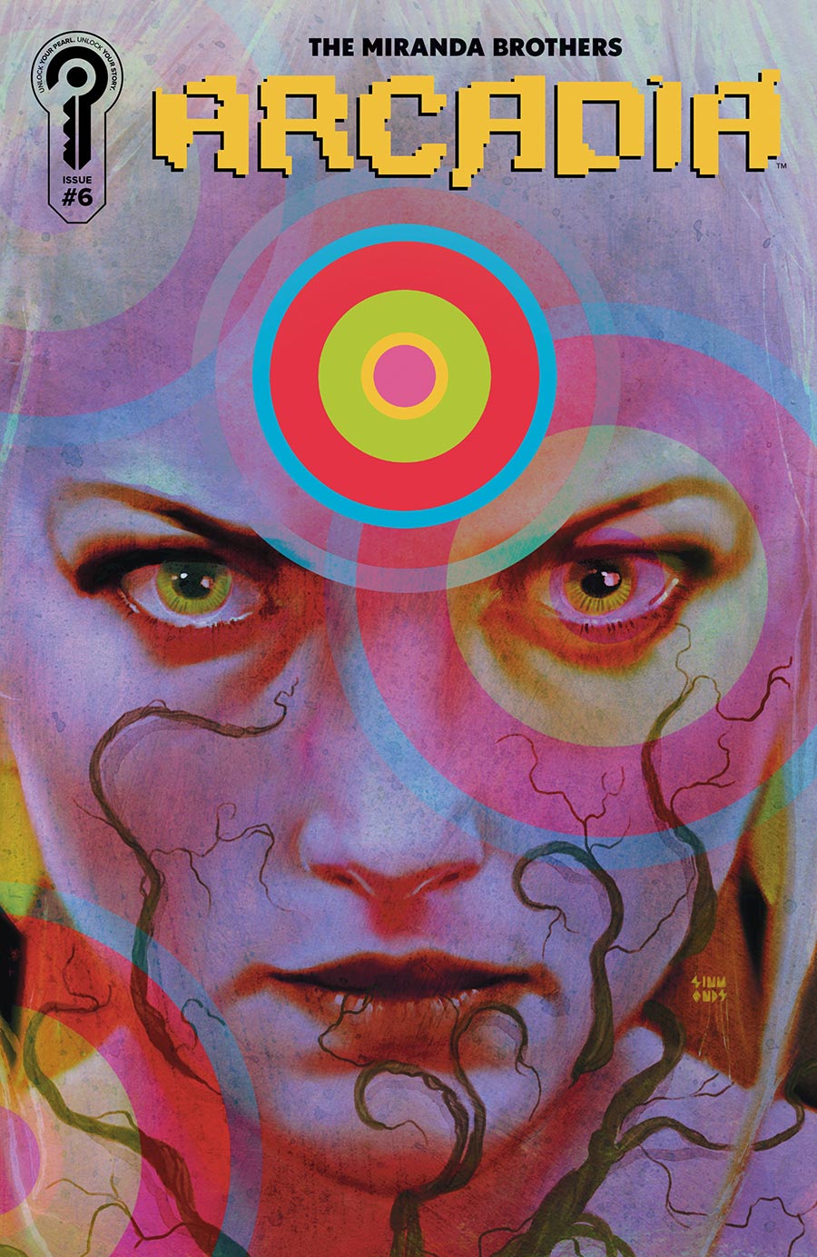 Arcadia (Ignition Press) #6 Cover B Variant Martin Simmonds Cover