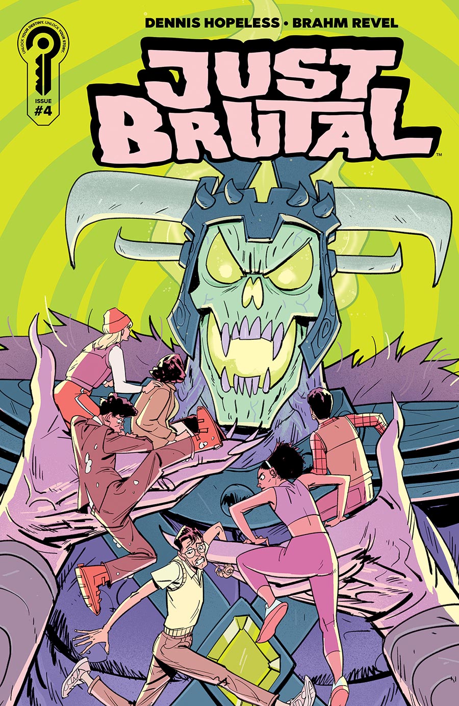 Just Brutal #4 Cover A Regular Brahm Revel Cover