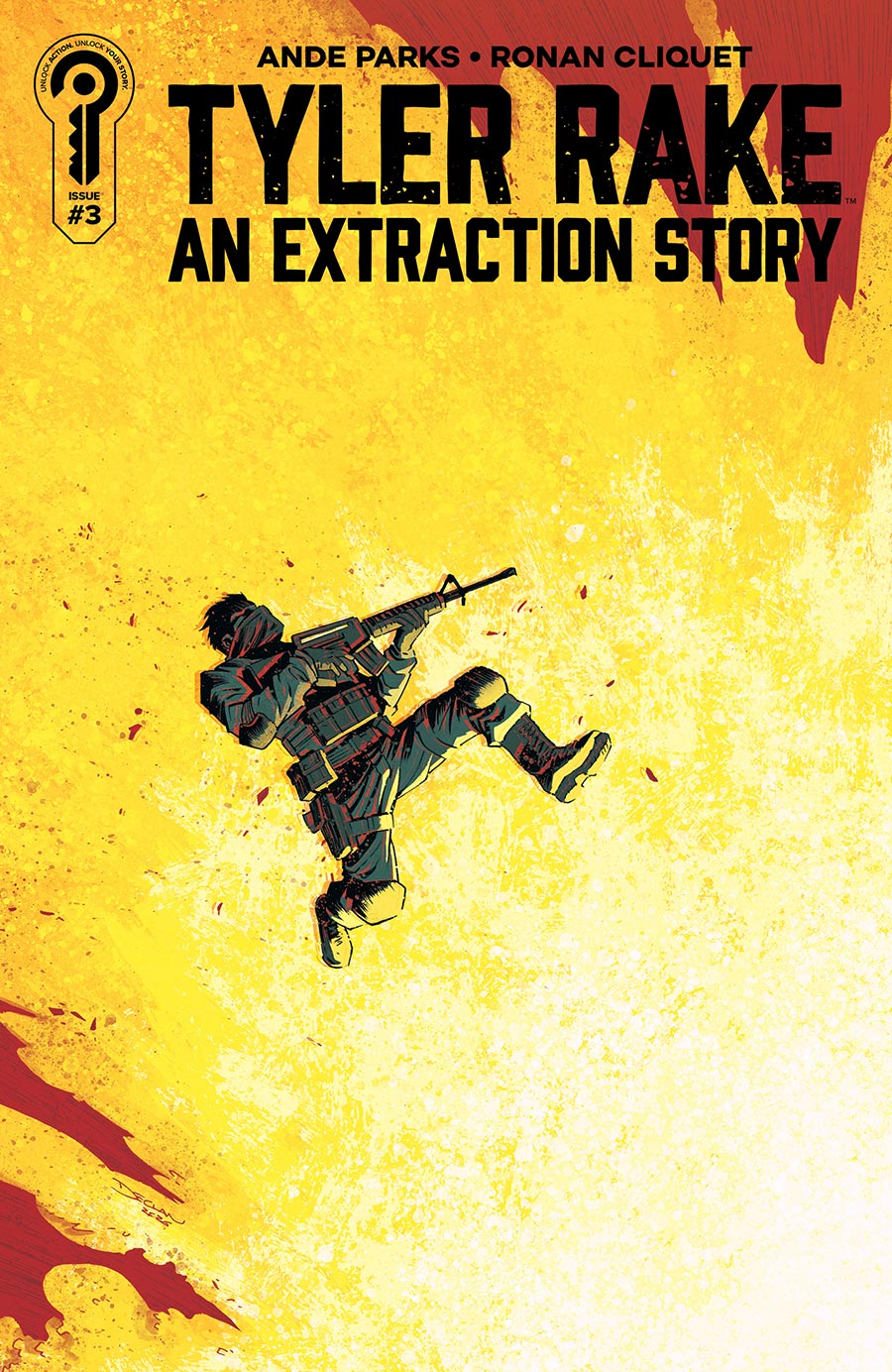 Tyler Rake An Extraction Story #3 Cover A Regular Declan Shalvey Cover