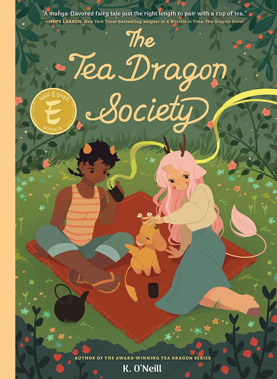 Tea Dragon Series The Tea Dragon Society A Graphic Novel HC Random House Graphic Edition
