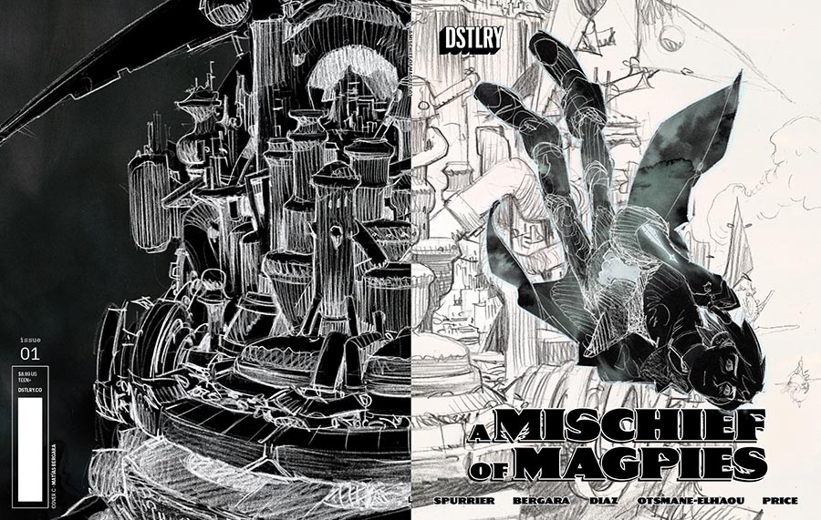 A Mischief Of Magpies #1 Cover C Incentive Matias Bergara Wraparound Variant Cover