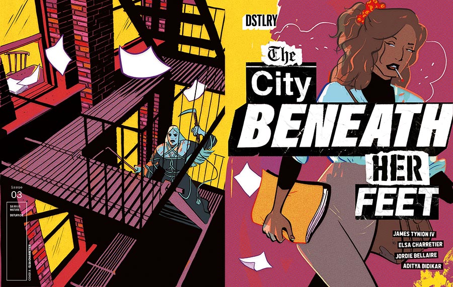 City Beneath Her Feet #3 Cover A Regular Elsa Charretier Wraparound Cover