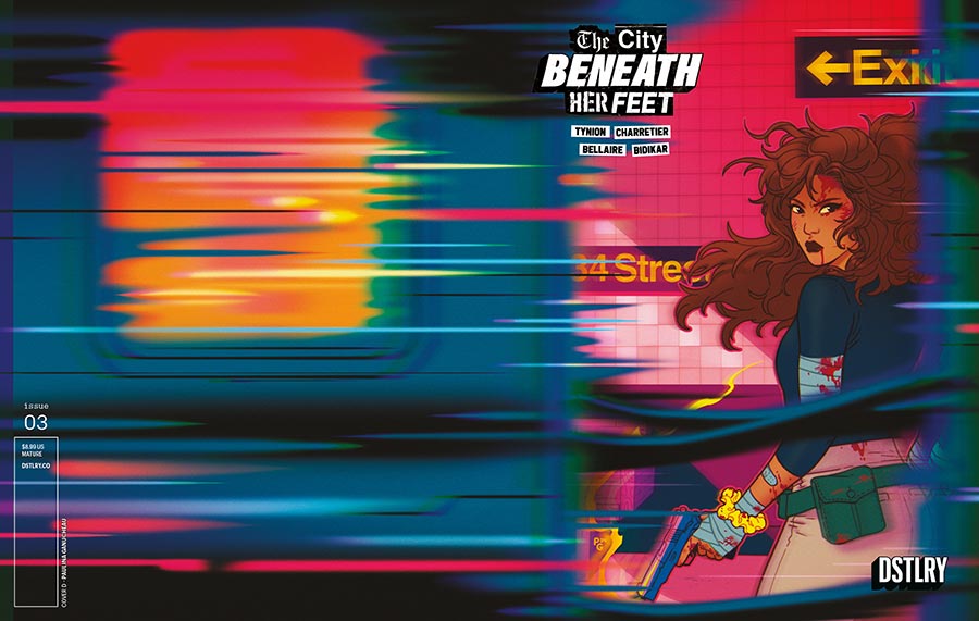 City Beneath Her Feet #3 Cover D Variant Paulina Ganucheau Wraparound Cover