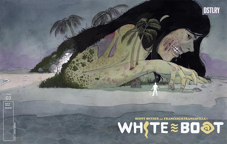 White Boat #3 Cover C Incentive Patrick Horvath Wraparound Variant Cover
