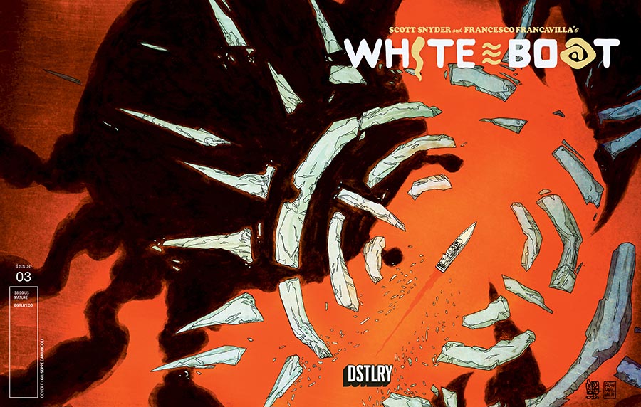 White Boat #3 Cover F Variant Giuseppe Camuncoli Wraparound Cover