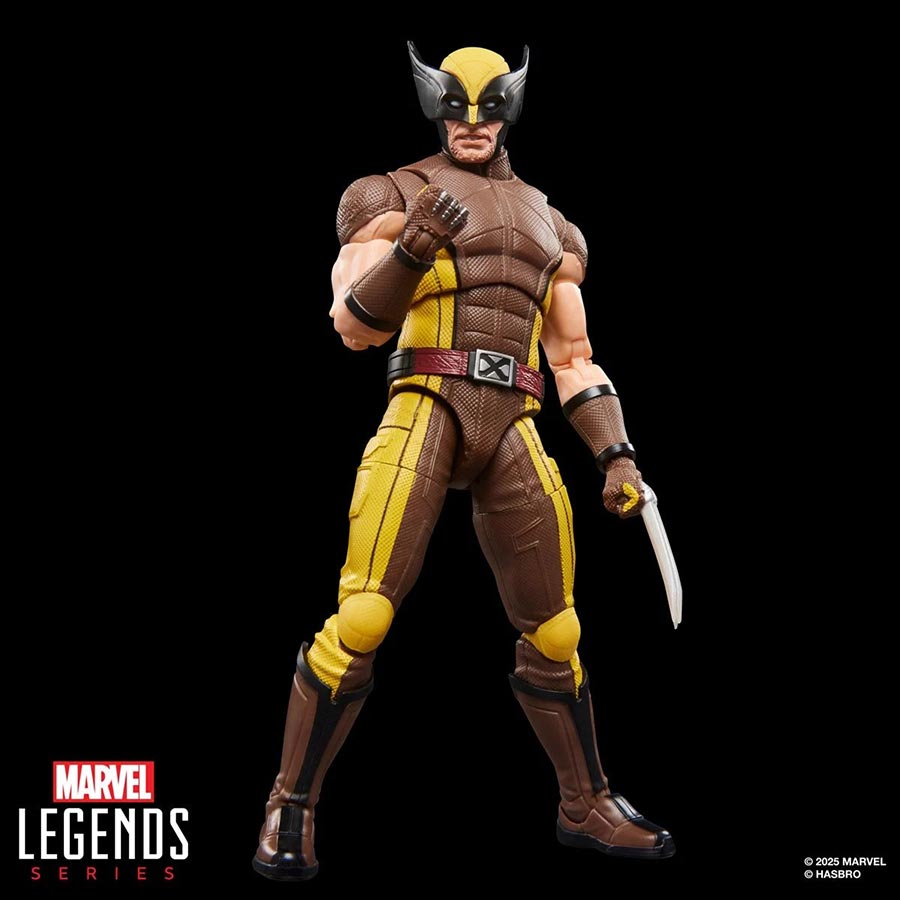 Marvel Legends Deadpool & Wolverine Wolverine Brown Suit 6-Inch Action Figure