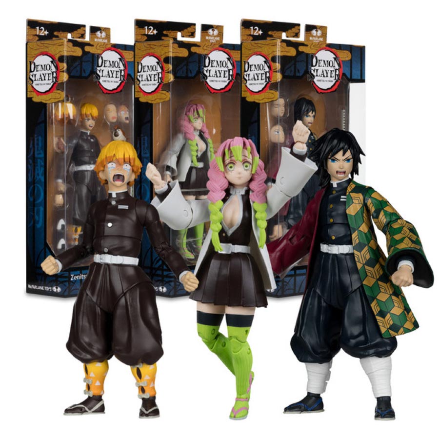 Demon Slayer Kimetsu No Yaiba Wave 8 7-Inch Scale Action Figure Case (6-Count)
