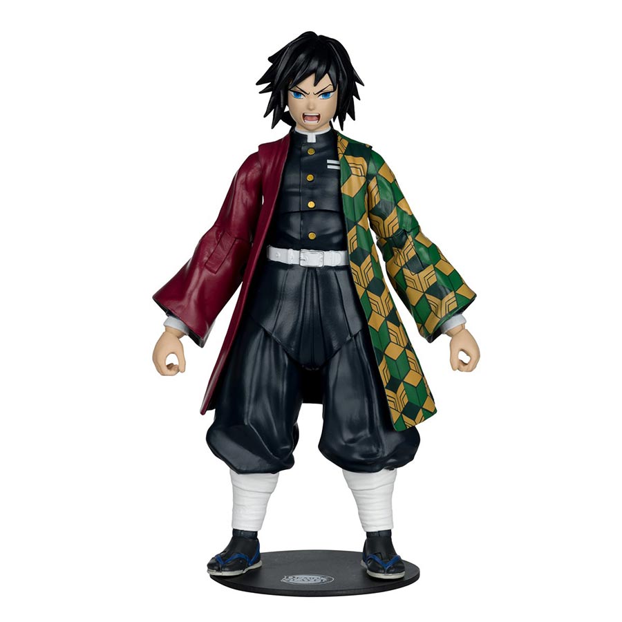 Demon Slayer Kimetsu No Yaiba Wave 8 Giyu Tomioka Expressions Variant 7-Inch Scale Action Figure