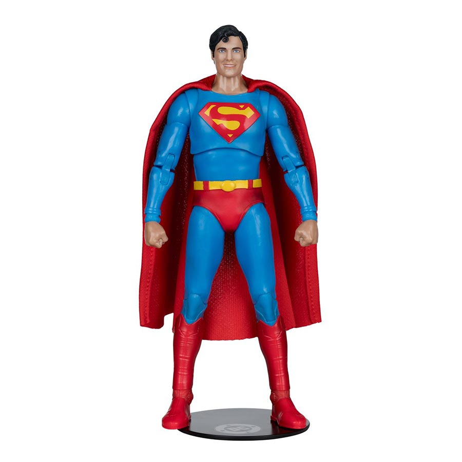 DC Multiverse Deluxe Theatrical Edition Wave 3 Superman The Movie 1978 Superman 7-Inch Scale Action Figure