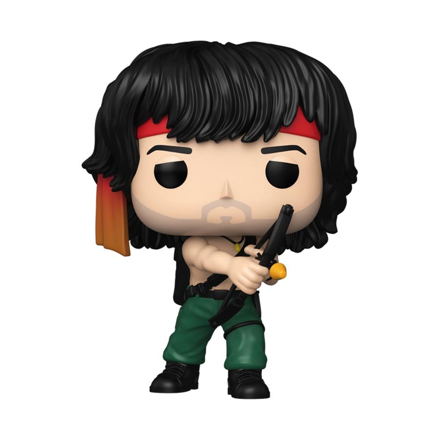 POP Movies Rambo John Rambo With Explosive Arrow Vinyl Figure