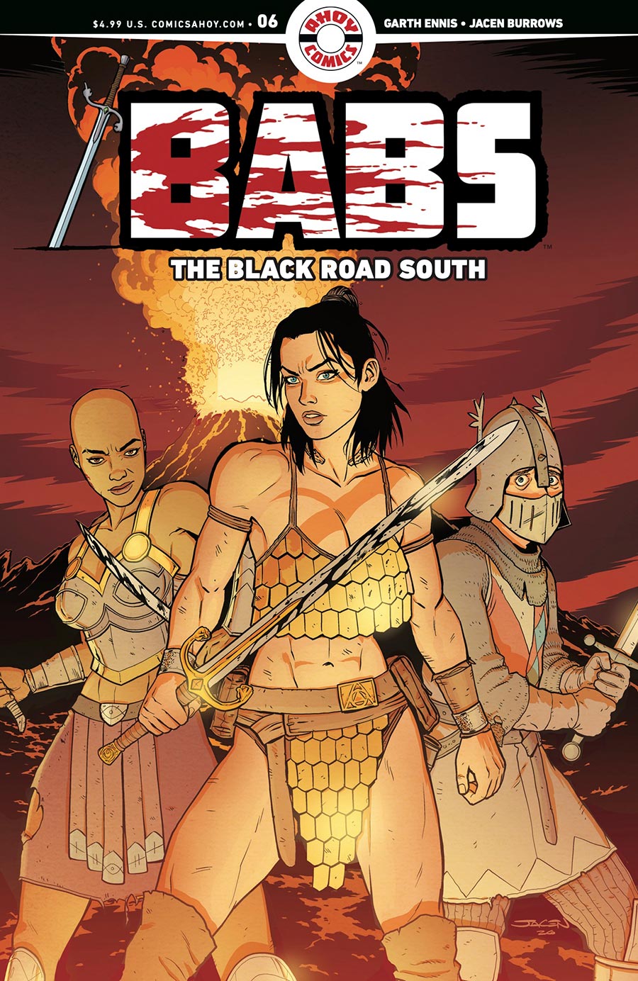Babs The Black Road South #6 Cover A Regular Jacen Burrows Cover