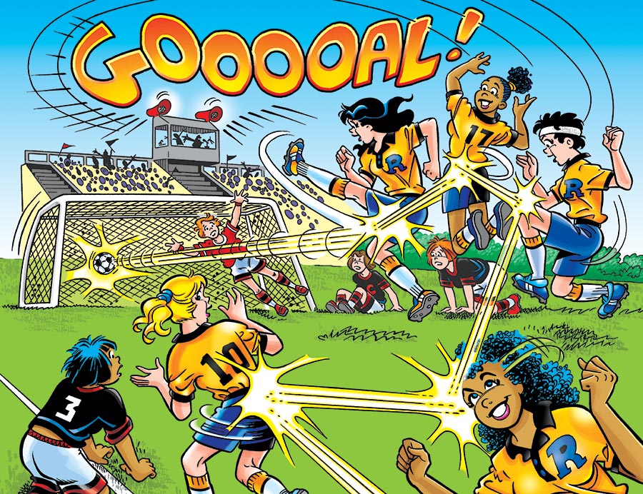 Archie Comics 85th Anniversary Presents Archie American All-Stars #1 (One Shot) Cover C Variant Stan Goldberg Rosario Tito Pena Wraparound Foil Cover