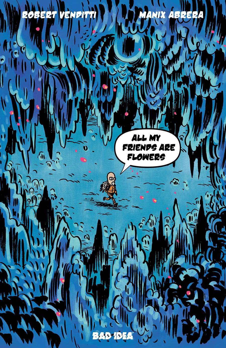 Tankers vs Ancient Aliens #1 Cover H Incentive Manix Abrera All My Friends Are Flowers Variant Cover