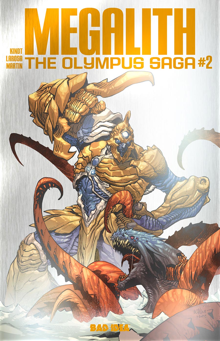 Olympus Saga Megalith #2 Cover G Incentive Leinil Francis Yu Metal Variant Cover
