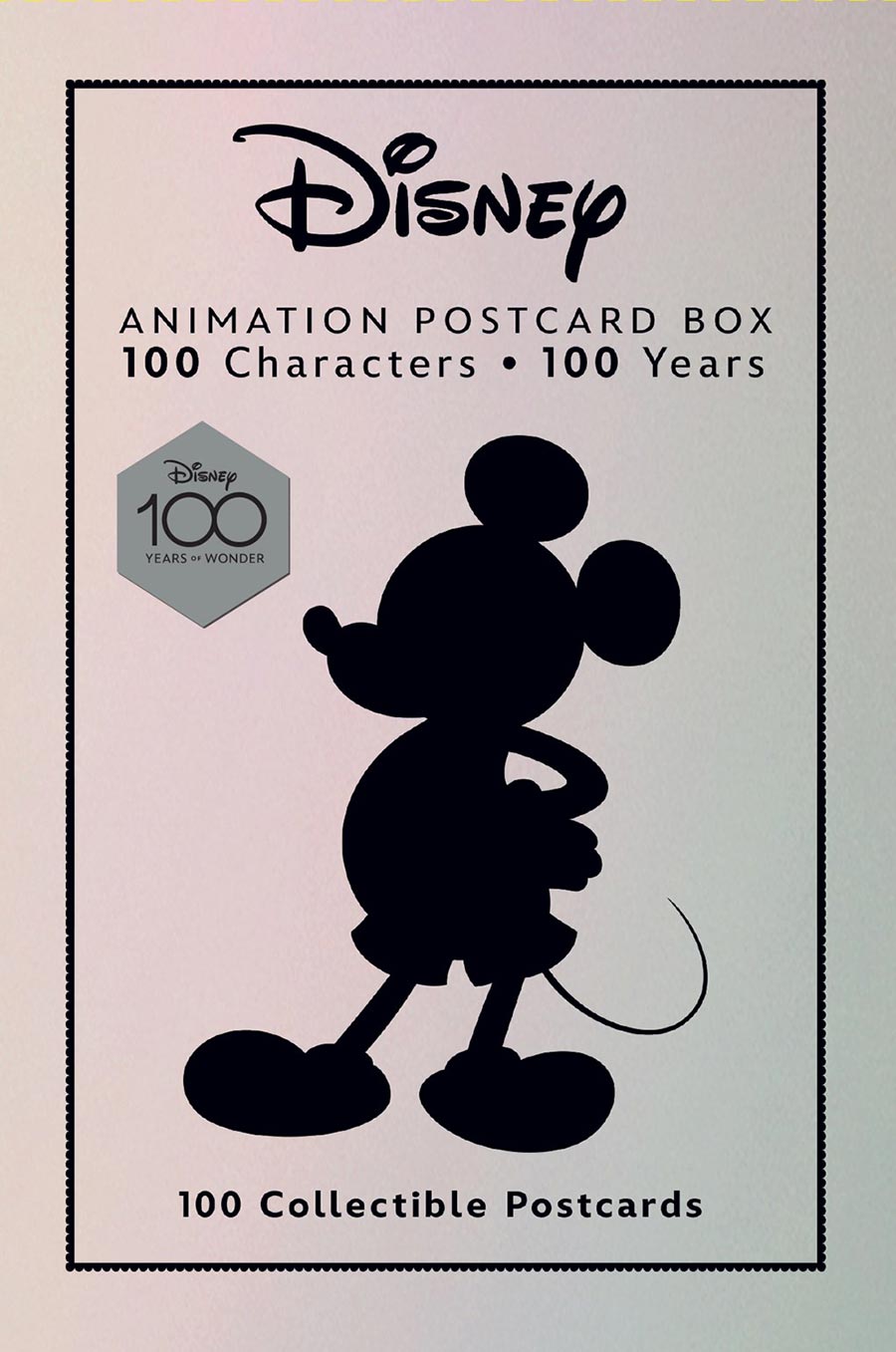 Disney Animation Postcard Box 100 Collectible Postcards