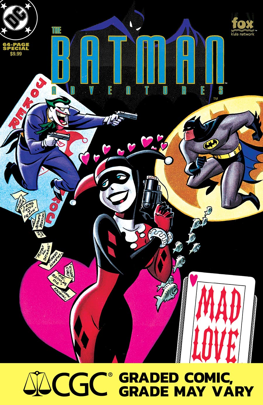 Batman Adventures Mad Love Special #1 (One Shot) Facsimile Edition Cover D DF Foil Variant Cover CGC Graded 9.6 Or Higher