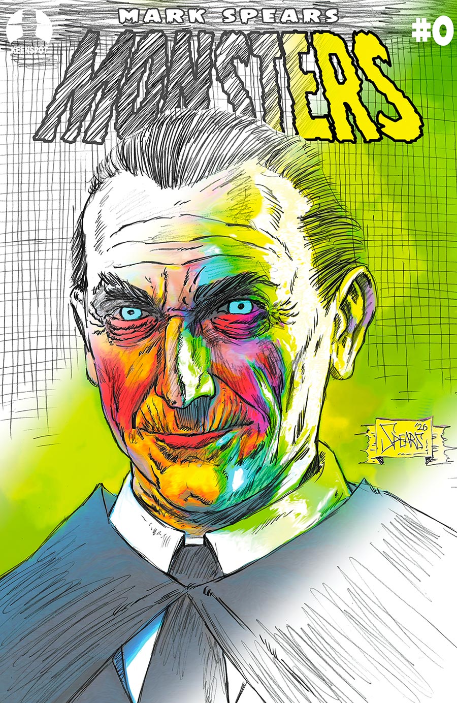 Mark Spears Monsters #0 Deluxe Edition (One Shot) Cover D Variant Mark Spears Dracula Sketch Cover