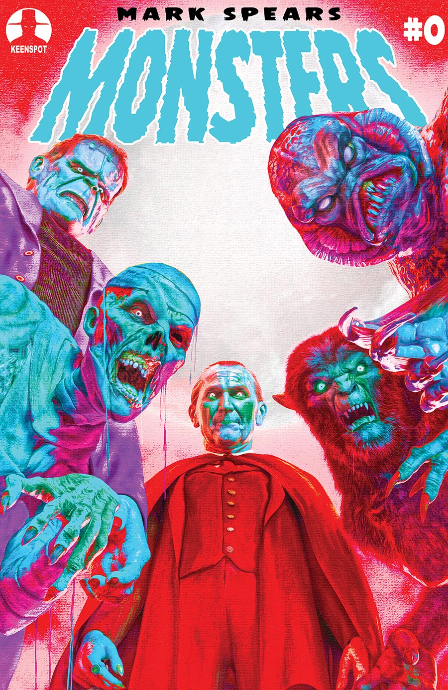 Mark Spears Monsters #0 Deluxe Edition (One Shot) Cover E Variant Mark Spears The Squad Cover