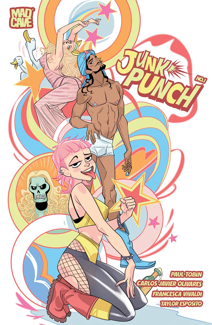 Junk Punch #1 Cover B Variant Marguerite Sauvage Cover