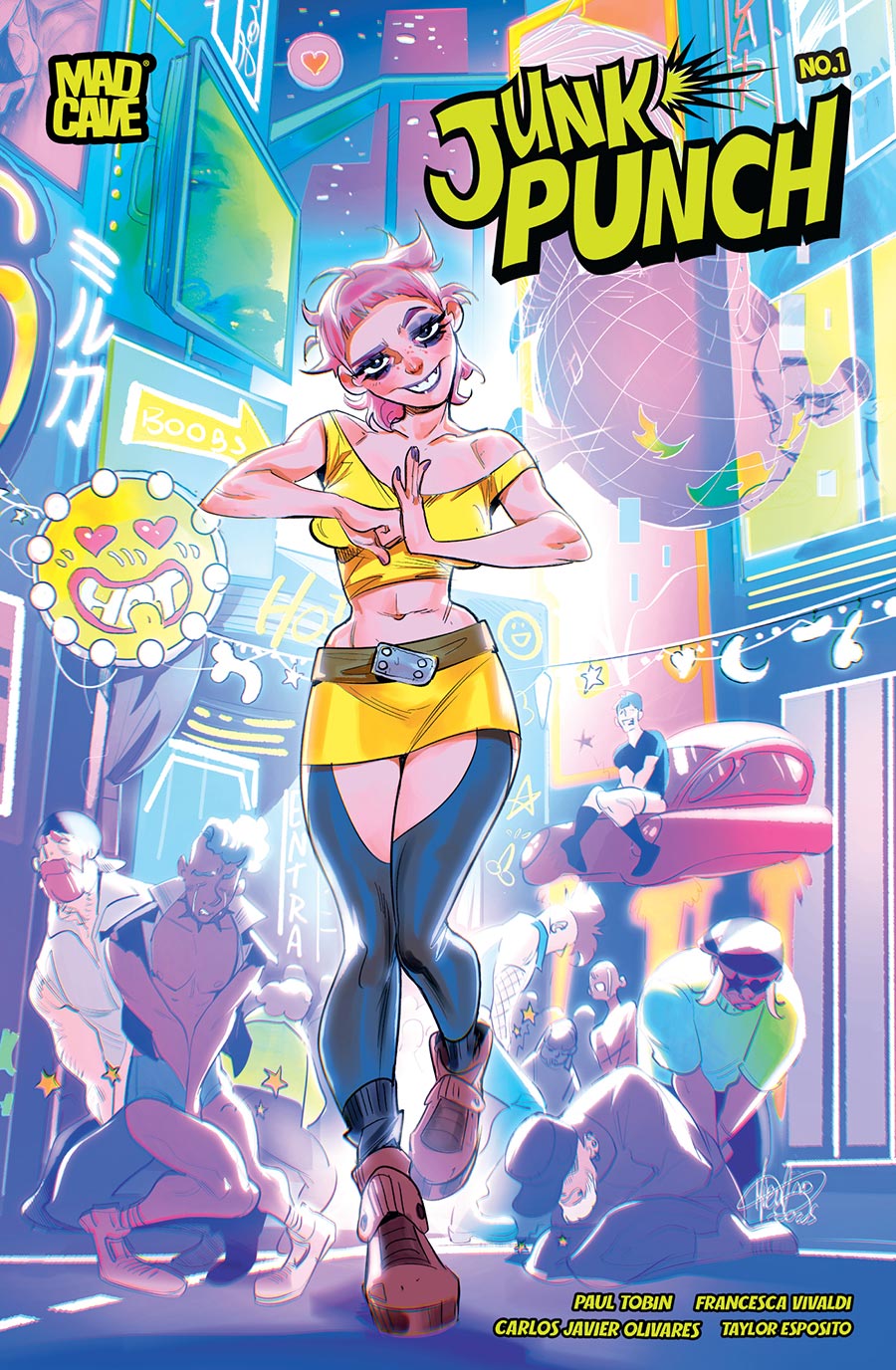 Junk Punch #1 Cover C Variant Mirka Andolfo Cover
