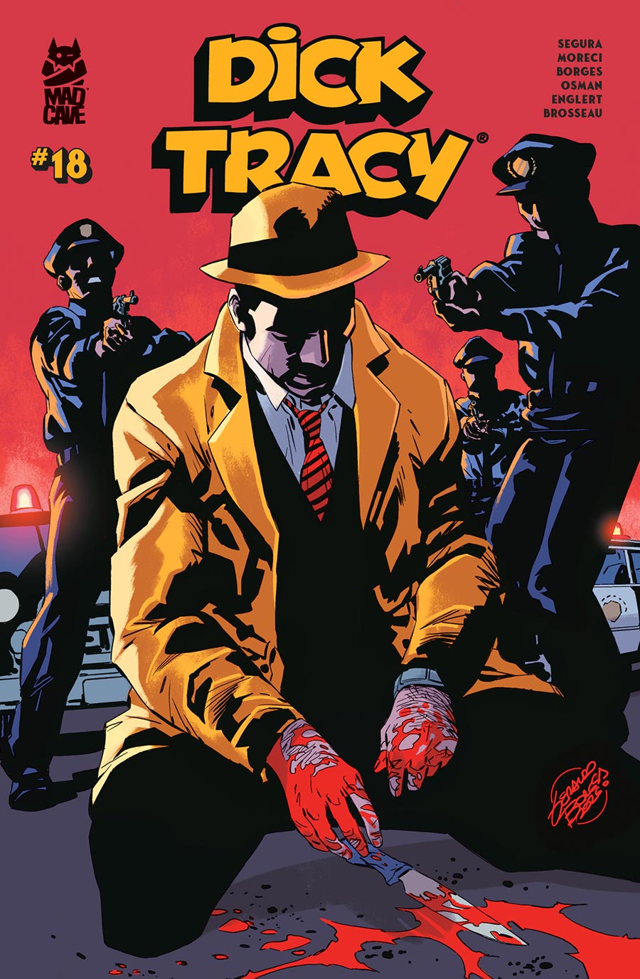 Dick Tracy (Mad Cave Studios) #18 Cover A Regular Geraldo Borges & Mark Englert Cover