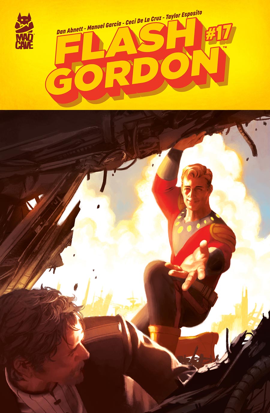 Flash Gordon Vol 8 #17 Cover B Variant Miguel Mercado Cover