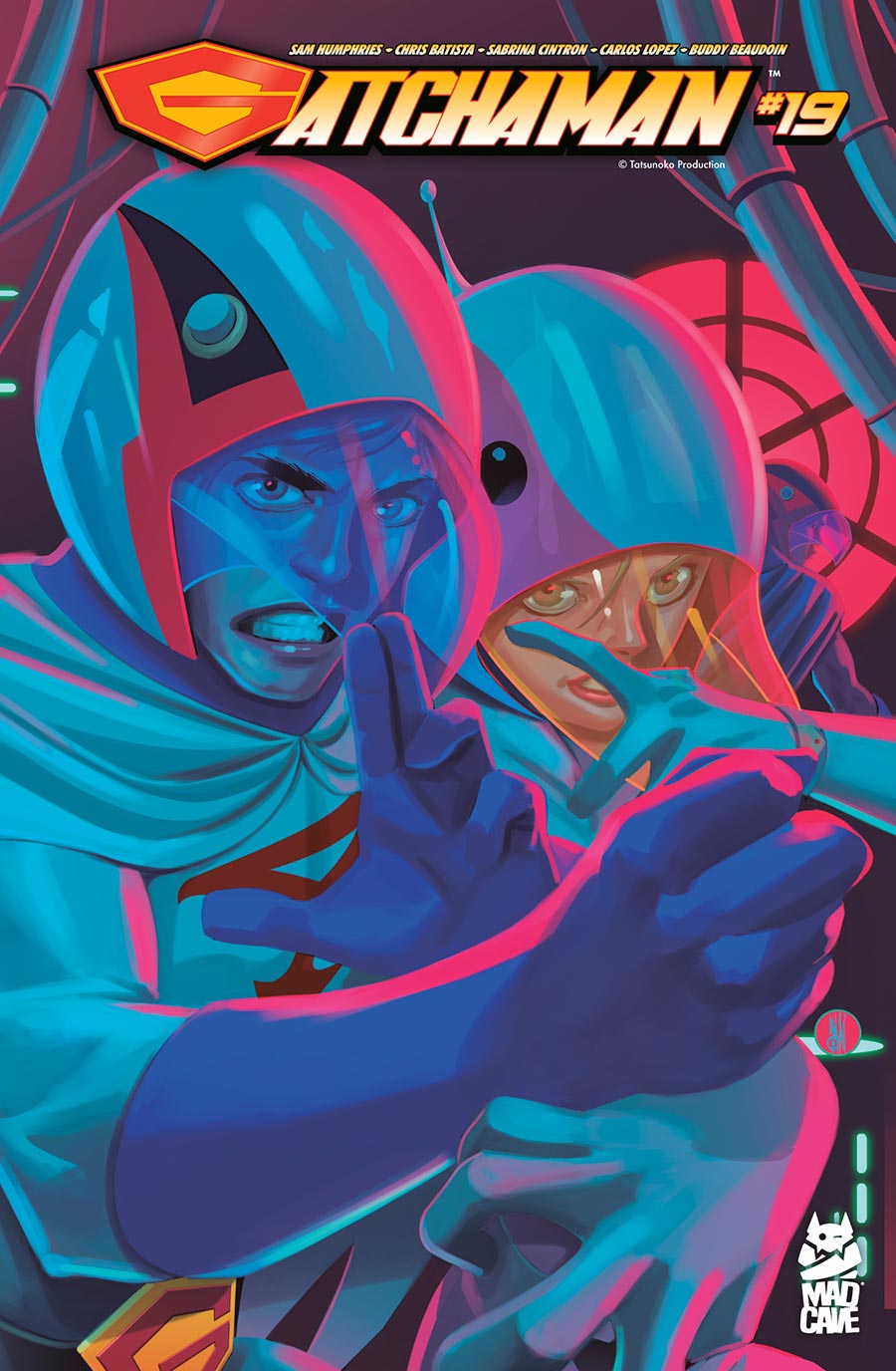 Gatchaman #19 Cover A Regular Inaki Miranda Cover