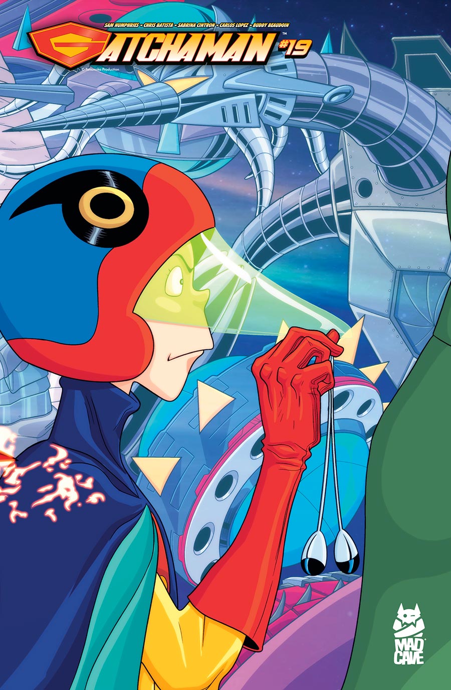 Gatchaman #19 Cover B Variant Chris Batista & Sabrina Cintron Connecting Cover