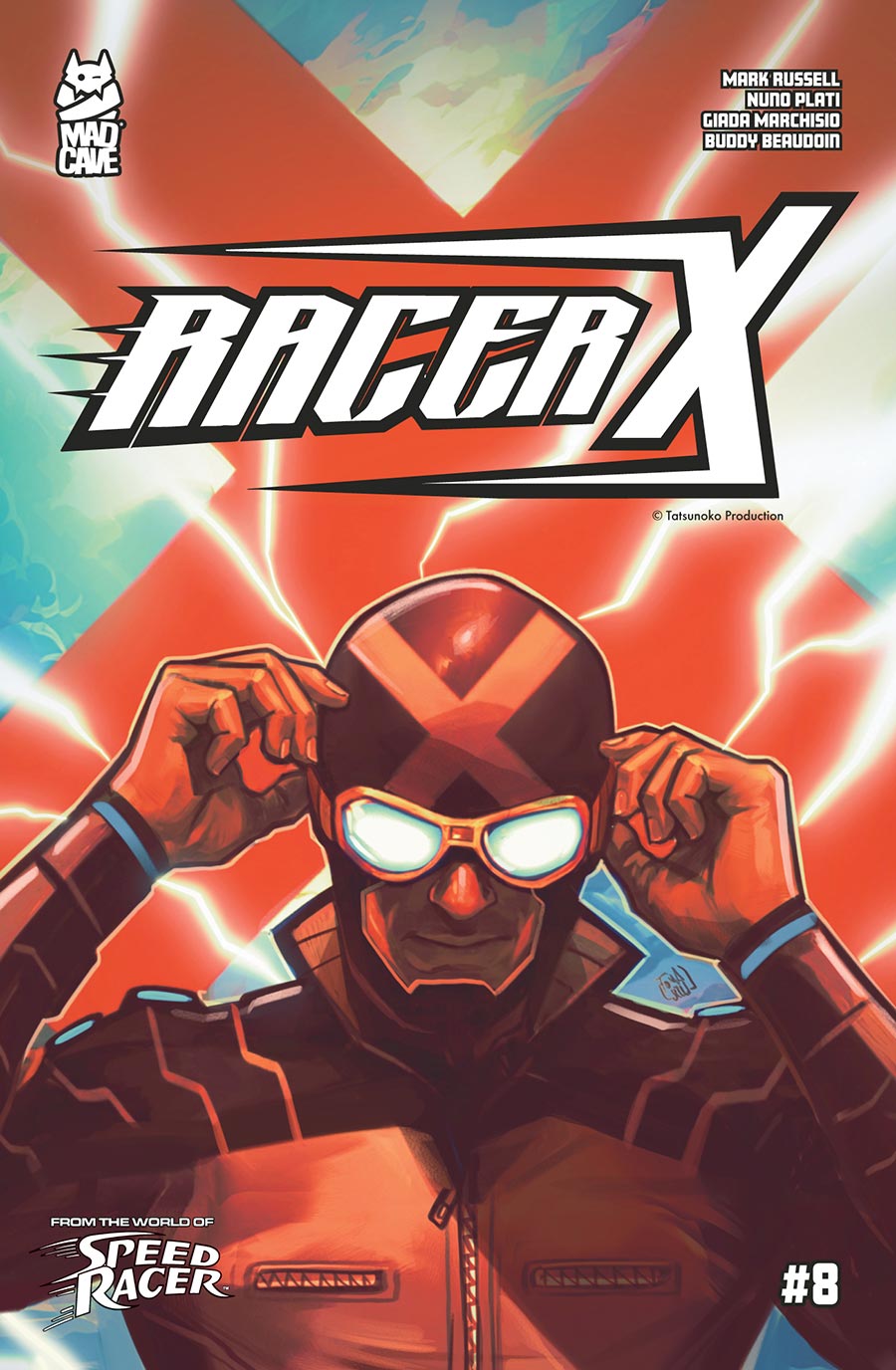 Racer X Vol 4 #8 Cover A Regular Franscesco Tomaselli Cover