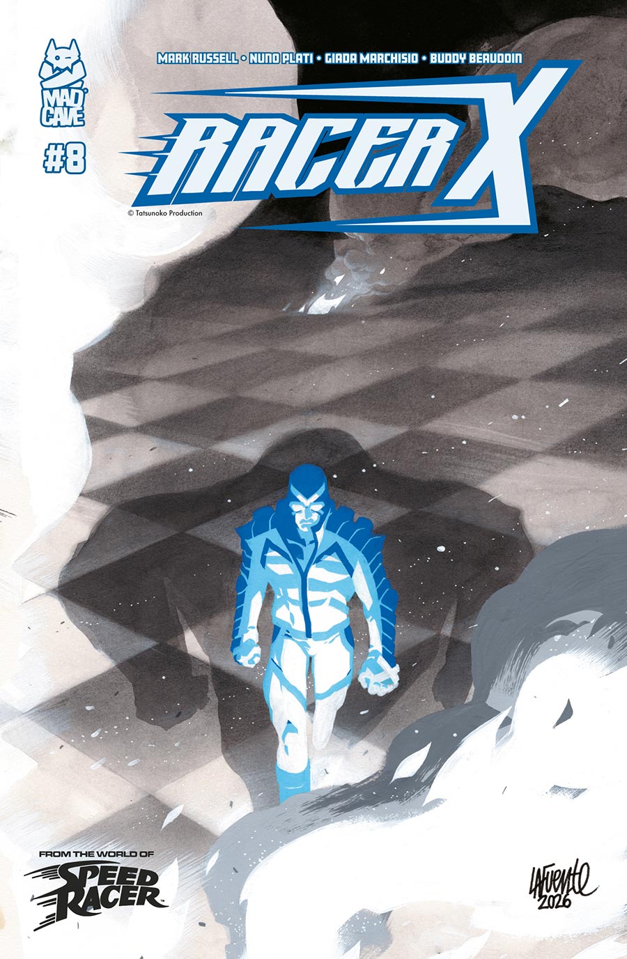 Racer X Vol 4 #8 Cover B Variant David Lafuente Cover