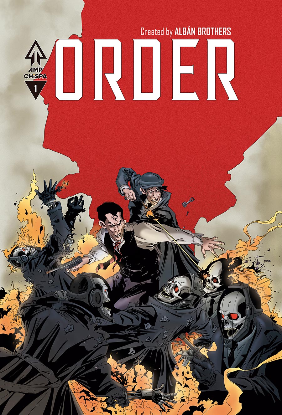 Order (AMP Comics) #1 Cover A Regular Alban Brothers Cover