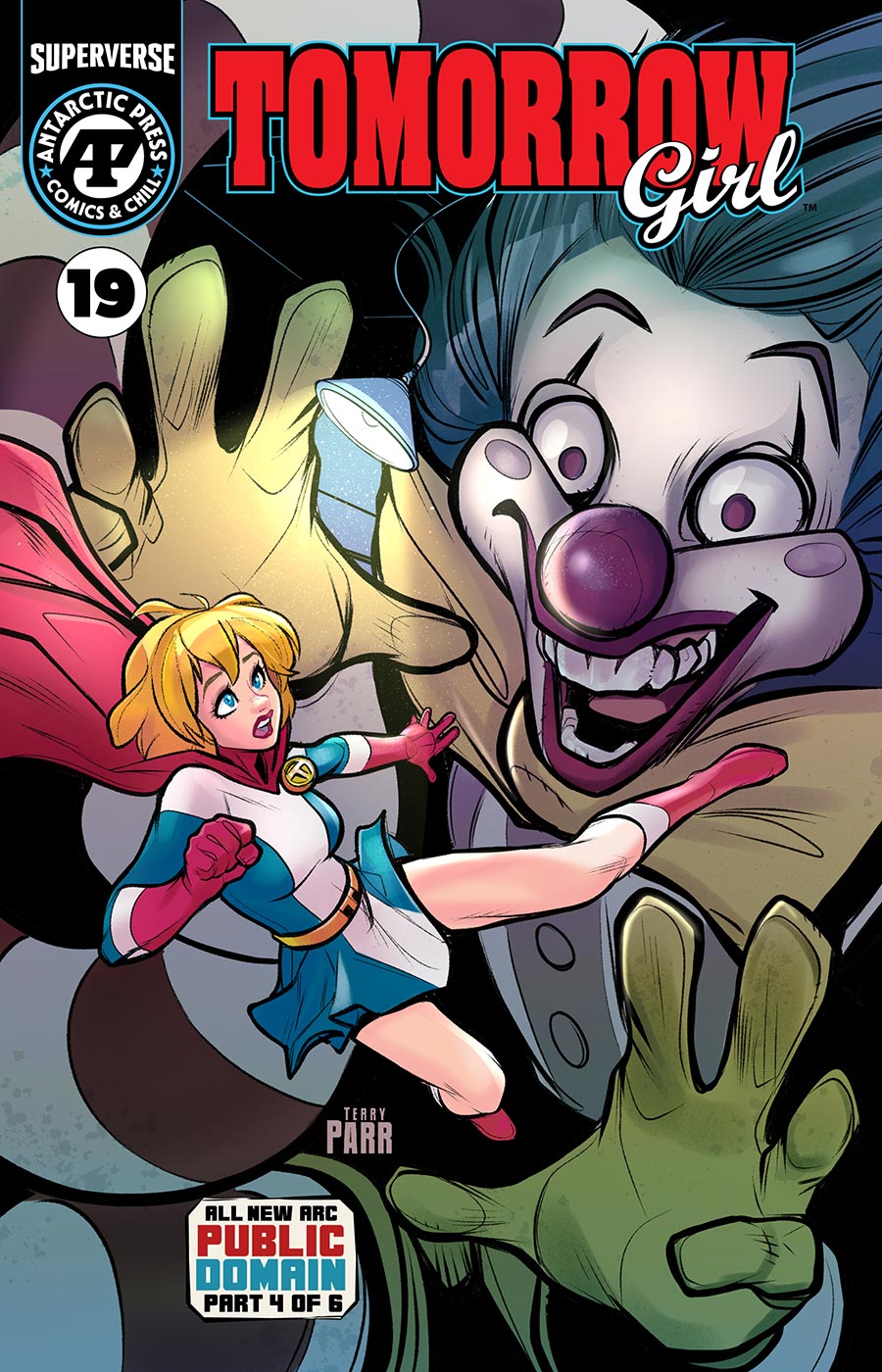 Tomorrow Girl #19 Cover A Regular Terry Parr Cover