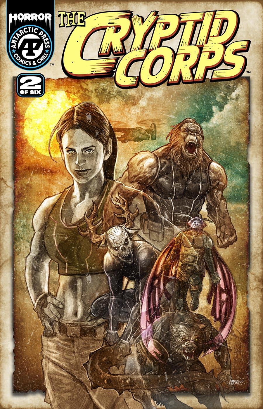 Cryptid Corps #2 Cover B Variant Erwin J Arroza Cover