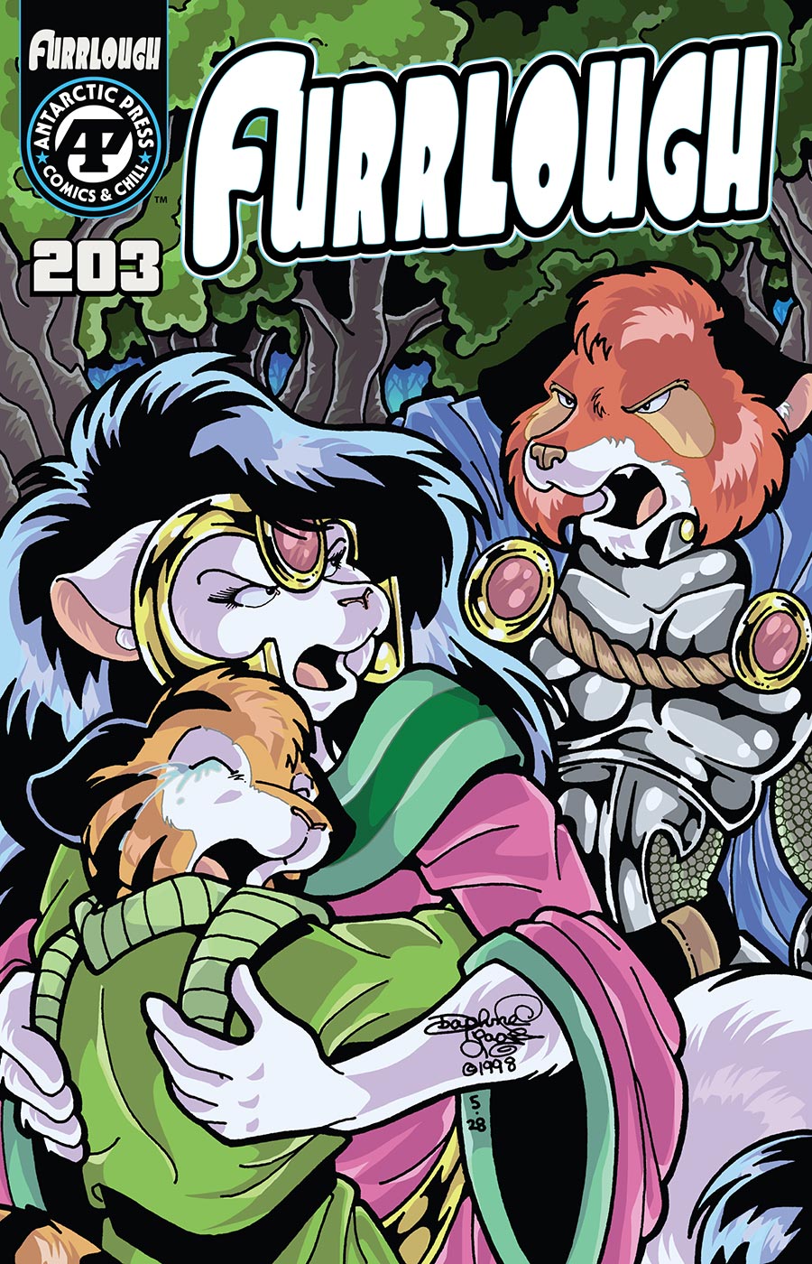 Furrlough #203 Cover B Variant Daphne Lage Cover